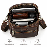 L'Étui — Sacoche téléphone homme cuir bandoulière