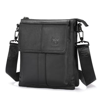 Besace homme en cuir de vachette Le Messager