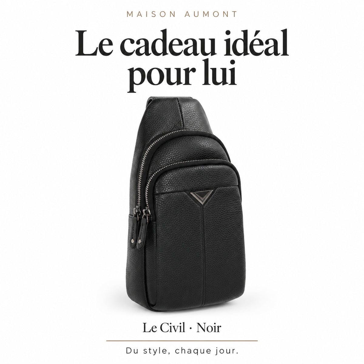 Le Civil, noir — Le cadeau idéal pour lui. Maison Aumont.