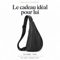 Le Galet, noir — Le cadeau idéal pour lui. Maison Aumont.