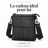 Le Messager, noir — Le cadeau idéal pour lui. Maison Aumont.