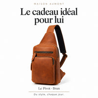 Le Pivot, brun — Le cadeau idéal pour lui. Maison Aumont.