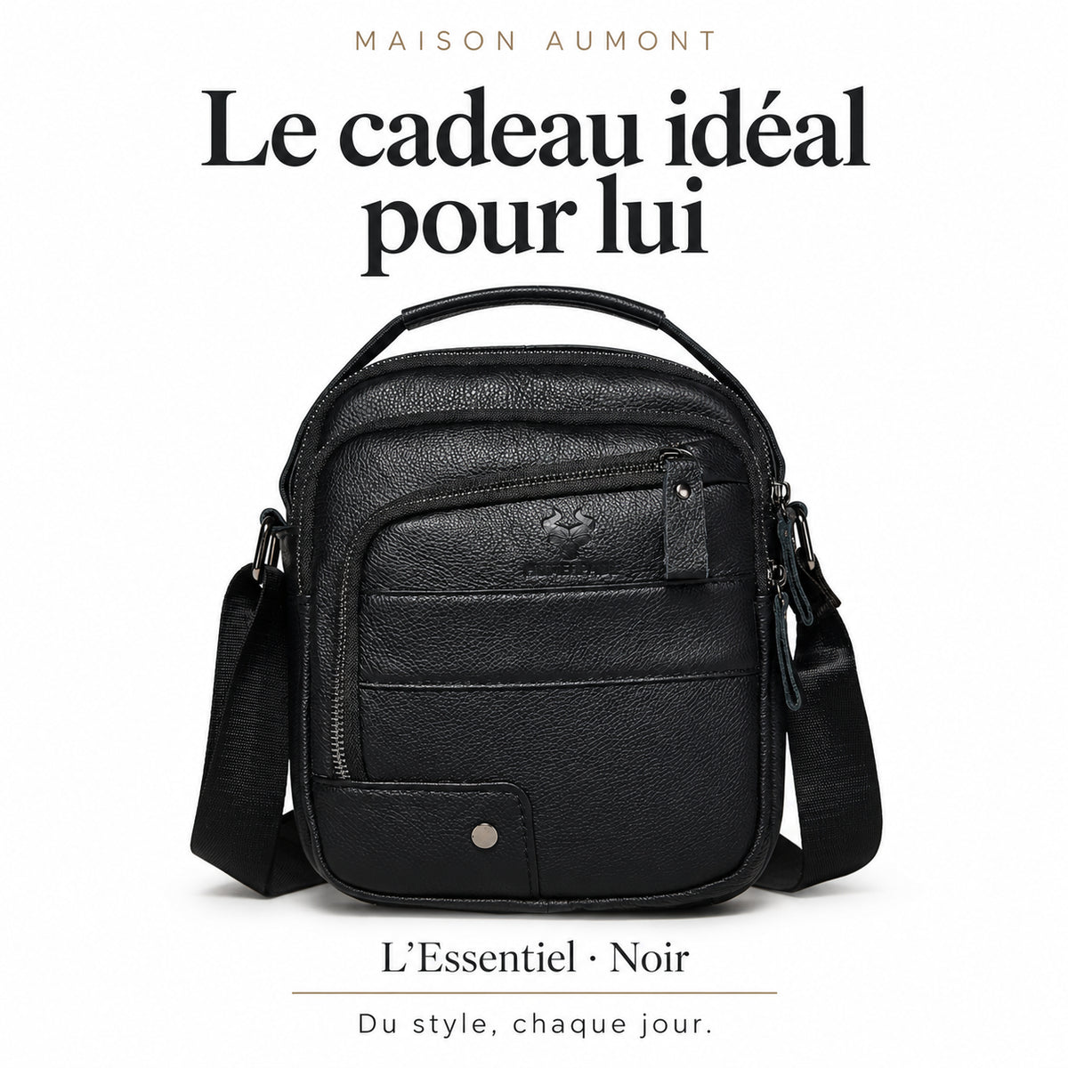 L’Essentiel, noir — Le cadeau idéal pour lui. Maison Aumont.