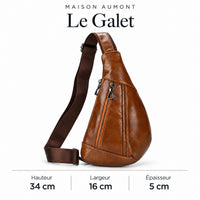 Le Galet — dimensions : hauteur 34 cm, largeur 16 cm, épaisseur 5 cm